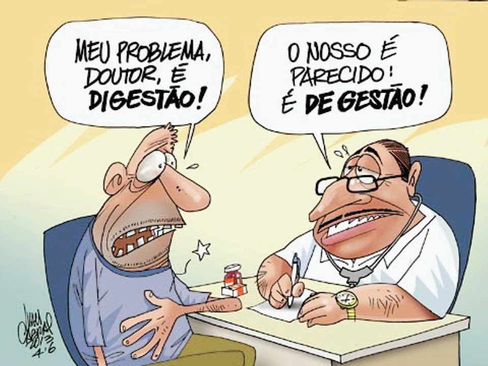 O problema da saúde brasileira está na má gestão dos recursos.